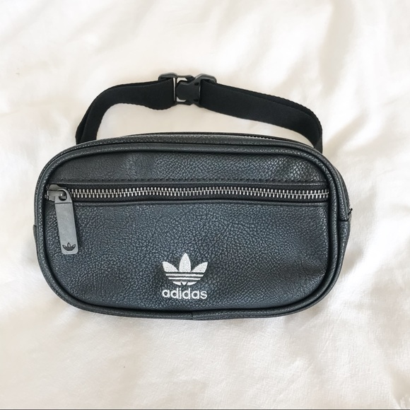 adidas waist bag silver